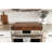 Rustic Brown Wooden Stove Top Cover – Farmhouse Noodle Board Burner Cover, Extra Counter Space & Kitchen Décor Tray, Handmade Hardwood 30" x 22" – Brandt Works USA-88143571