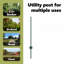 Fence Posts 11 Pcs U-Channel Steel-1412276246-1412276253