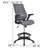 High Back Mesh Spine-Back Ergonomic Drafting Chair with Adjustable Foot Ring-1177362786