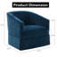 Chaise pivotante à jupe Caper-1291388768