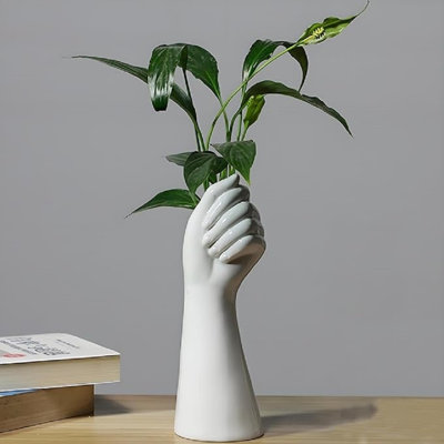Vases en céramique blancs vases à fleurs Home Decor