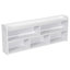 White Size Bed With Bookcase Headboard, Under - End Storage Full Headboard Storage, Underbed-500013255