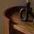 Beton Damari Console Table-Medium Brown Limba