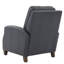 Fauteuil inclinable bleu nuit en similicuir-102625343