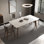 Modern simple home rectangular dining table sets