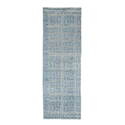 Anyuta One-of-a-Kind 3'1'' X 5'5'' Wool Area Rug in Gray