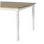 Ensemble de table de salle à manger 7 pièces avec 6 chaises rembourrées de 60 à 78 pouces pour maisons rustiques et modernes-1396107671