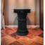 Solid Black Roman Column Floor Ornament