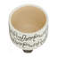 Ceramic Scribble Footed Planters, Beige - Eco-Friendly and Stylish for Indoor Plants