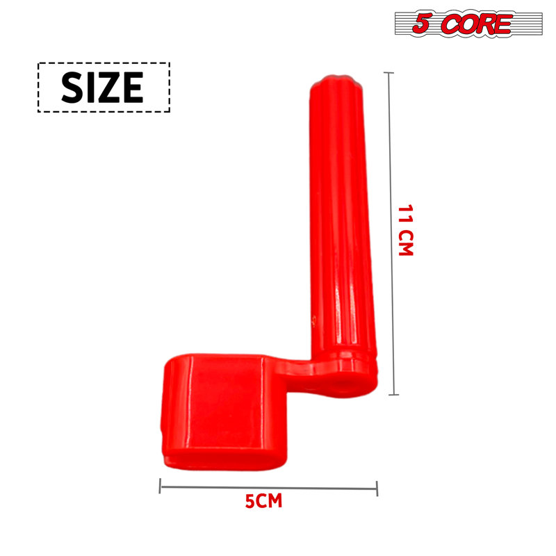 Enrouleur de cordes 5Core, Rouge