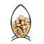 50cm W Metal Log Rack