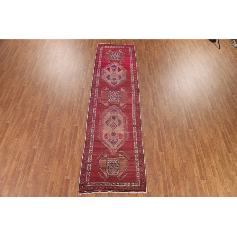 Tapis de couloir géométrique 4 x 13