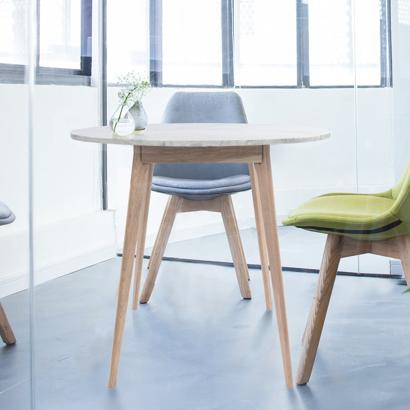 Table de salle à manger Crist Klima, Chêne, H 29,5 po x L 31,5 po x l 31,5 po