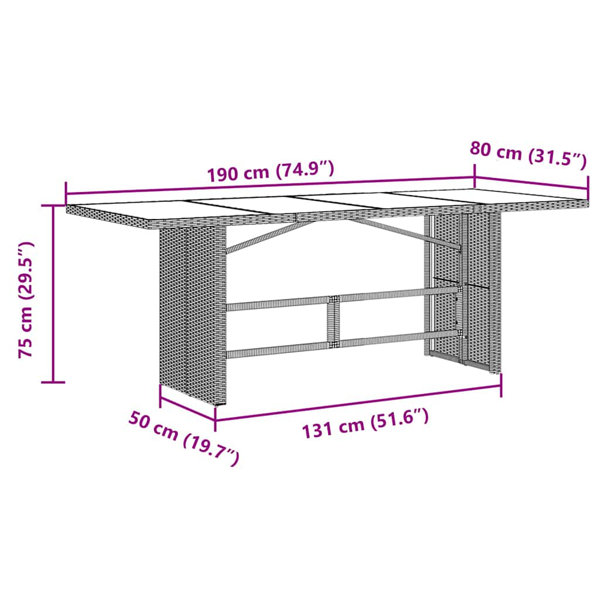 Dimensions du produit