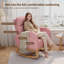 Chaise berçante en molleton Teddy-695264395