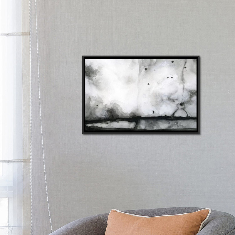 «First Chance iPad», impression sur toile, H 18 po x l 26 po x P 1,5 po, Toile avec cadre noir, Pas de tapis