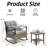 Barbary 3pcs Patio Rocking Rattan Set, Outdoor Bistro Set with Cushions, 2 Rocker Chairs& 2-Tier Side Table-1097853449