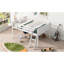 Lit mezzanine bas en bois avec rangement polyvalent pour chambre à coucher-1942897042