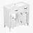 35.5'' Single Bathroom Vanity Base Only in White