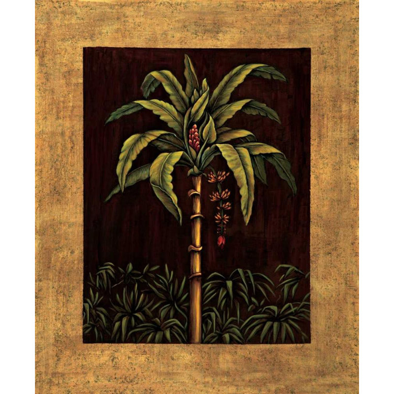 Art sur toile tendue avec Alcott Hill® Blanco, Samuel, tropical Paradise II, H 43 po x l 36 po