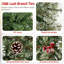 Artificial Christmas Tree With 360° Quick Power Connector 1086 Pine Needles-78069591
