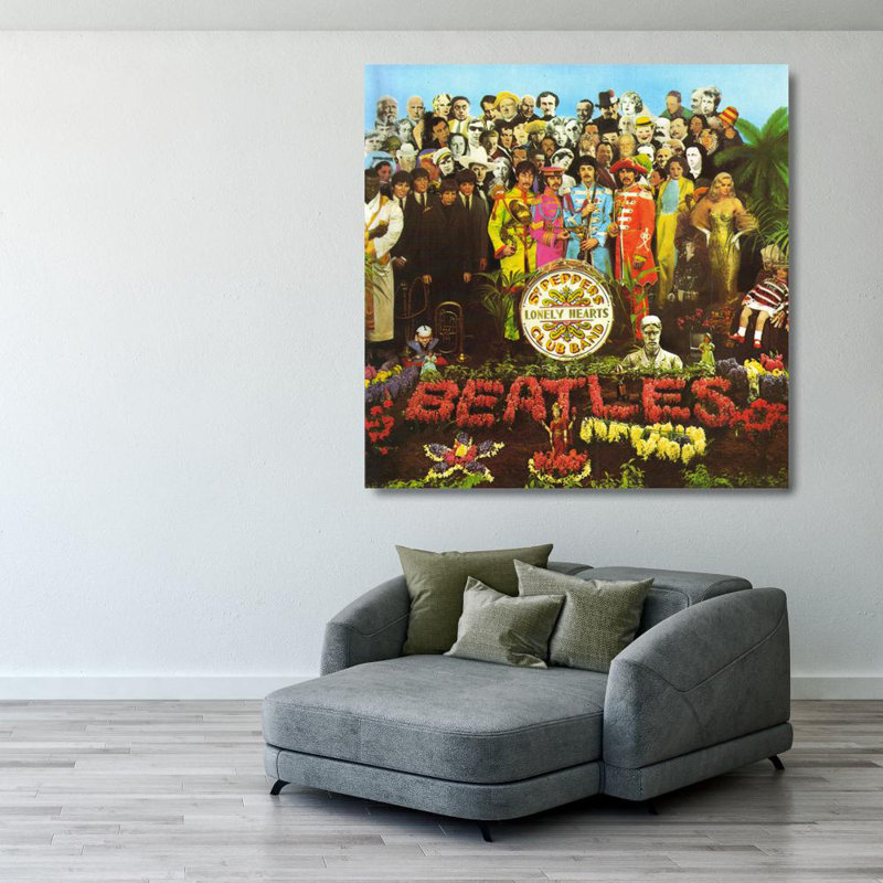 The Beatles: Sgt. Pepper, 28" H x 28" W