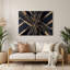 «Geometric Abstraction 46», art mural en métal gris-1303598445