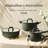Carote 19pcs Nonstick Cookware Sets, Pots And Pans Set Nonstick,kitchen Cooking Set,  Premium Induction Cookware, Large Capacity Granite-111490412