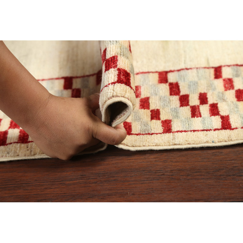 Tapis de couloir oriental en laine Gabbeh Kashkoli