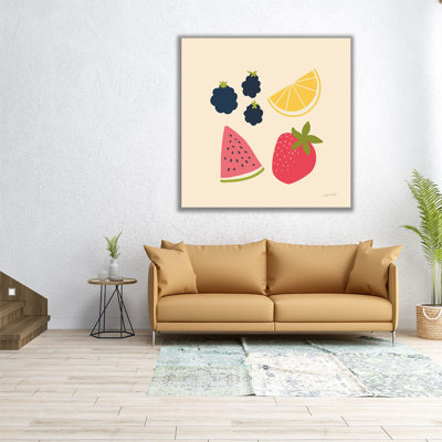 «Summer Fruits I», reproduction d'art sur toile