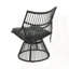 Chaise avec dossier haut en osier-923687988