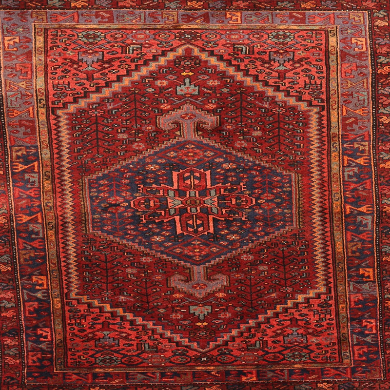 Erickia Oriental Indoor Rug, Round 3'
