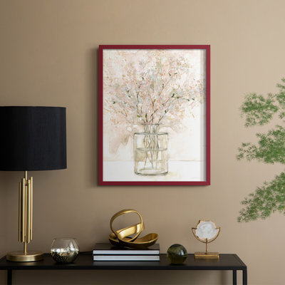 «Delicate Arrangement I», reproduction encadrée - bois massif