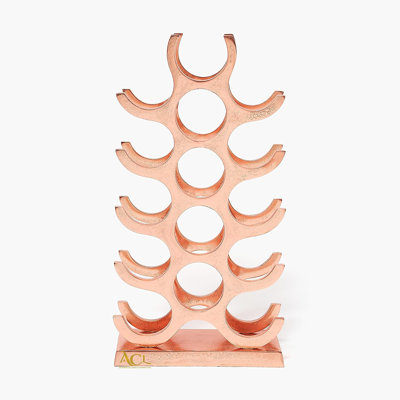 Anira 15 Bottle Tabletop Wine Bottle Rack
