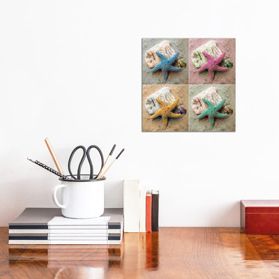 Colorful Starfish by Kathy Mansfield - Gallery-Wrapped Canvas Giclée on Canvas
