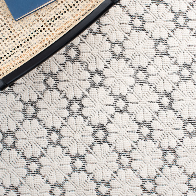 Martha Stewart Hand Woven Wool Rug, Rectangle 9' x 12'