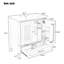 Ensemble de meuble-lavabo 60 po avec lavabo double 60 po, 2 armoires avec porte et 2 tiroirs, vert-1786537656