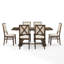 Table de salle à manger à tréteaux et chaises en bois Heymann-559854720-617792659