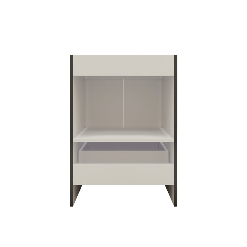 Meuble-lavabo simple Spring, Gris, 24"