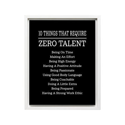 10 Things That Require Zero Talent