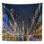 Tapisserie paysage urbain du centre-ville de Dubaï en été