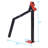 Brush Grubber Rod and Post Puller Metal Black Leverage Design Rust-Resistant Multi-Purpose