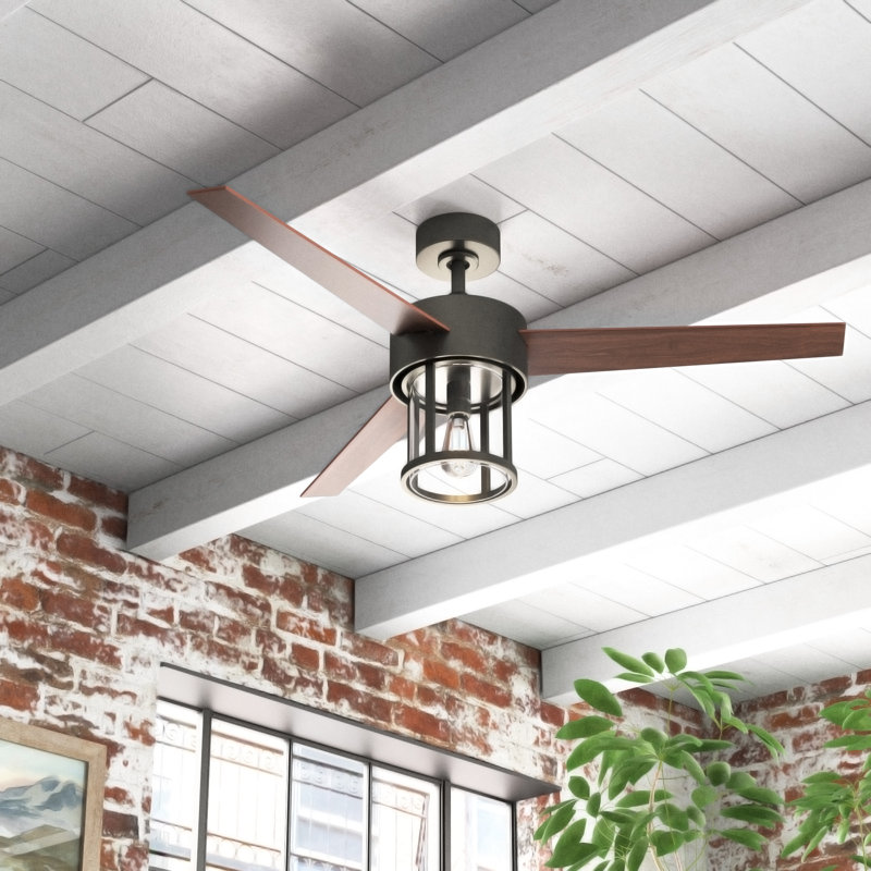 Amp 52'' Ceiling Fan with Light Kit