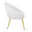 Chaise avec accoudoirs en velours Sutton-1001593172