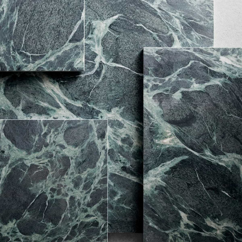 Verde Alpi 24X24 Honed Marble Floor & Wall Tile