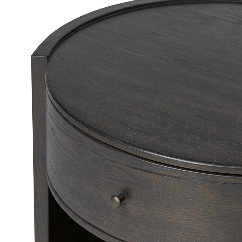 Bode Nightstand-Smoked Black