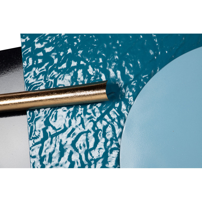 Abstract Wall Decor on Metal