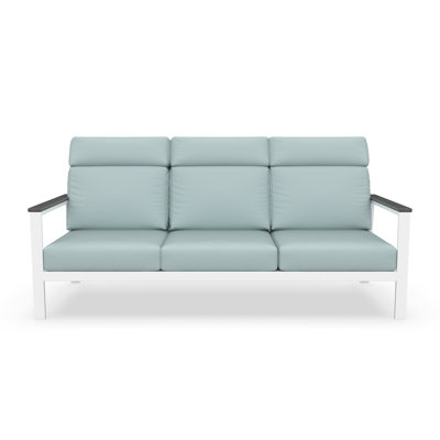 Townsend Metal Outdoor Sofa With Sunbrella Cushion