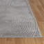 Gray Neutral Modern Outdoor Rug, Geometric Stain Resistant Easy to Clean Rug For Patio, Balcony, Decks-2019609982