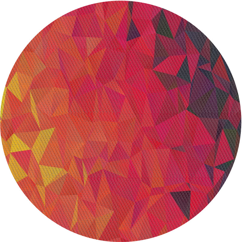 Indoor Rug, Round 3'